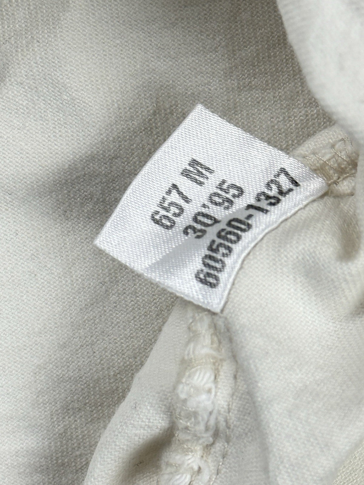 Levi's Vintage 90s White Button Cotton Western Shirt Size Small