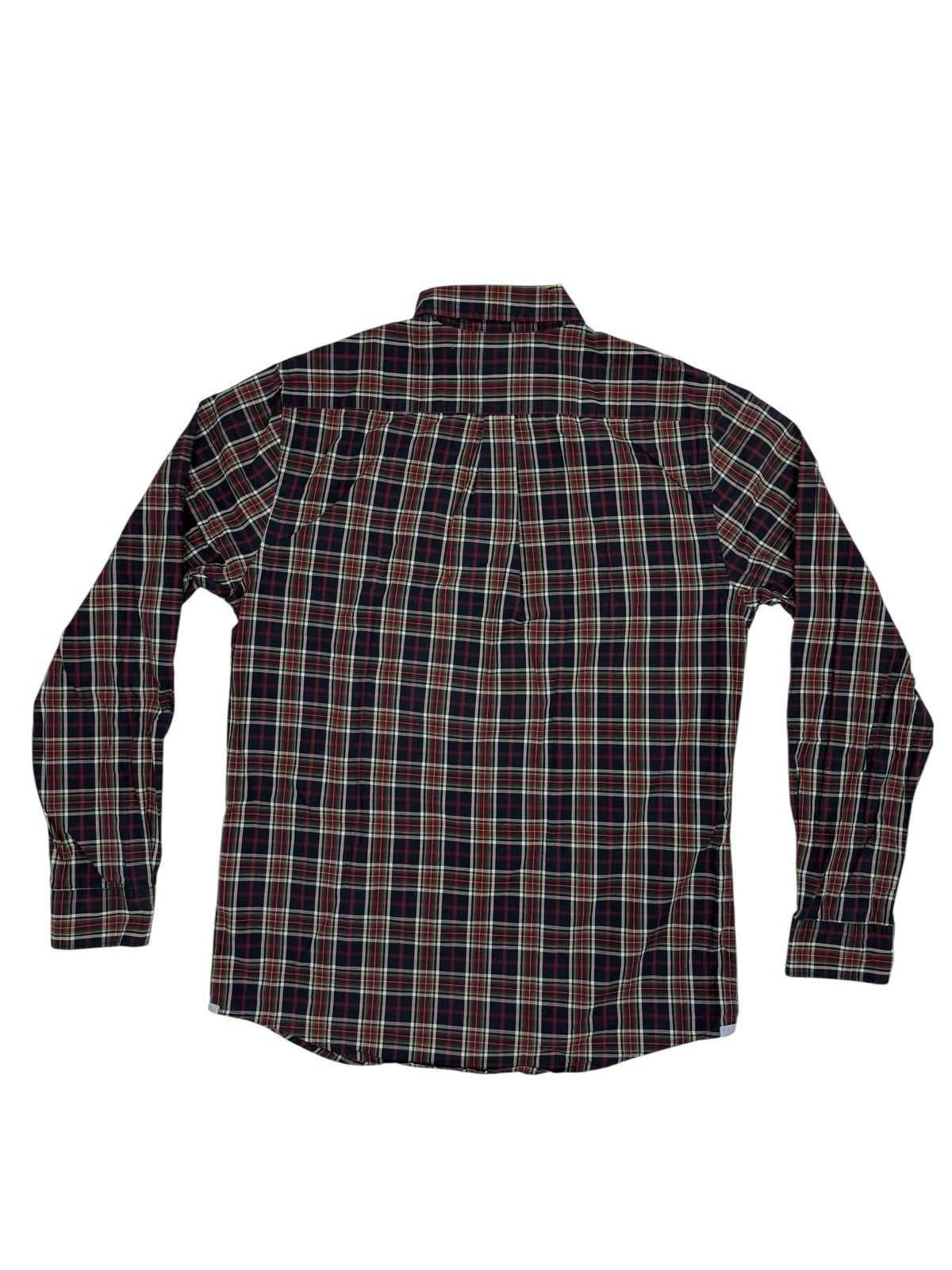 Dockers Multicoloured Plaid Cotton Collared Shirt Medium