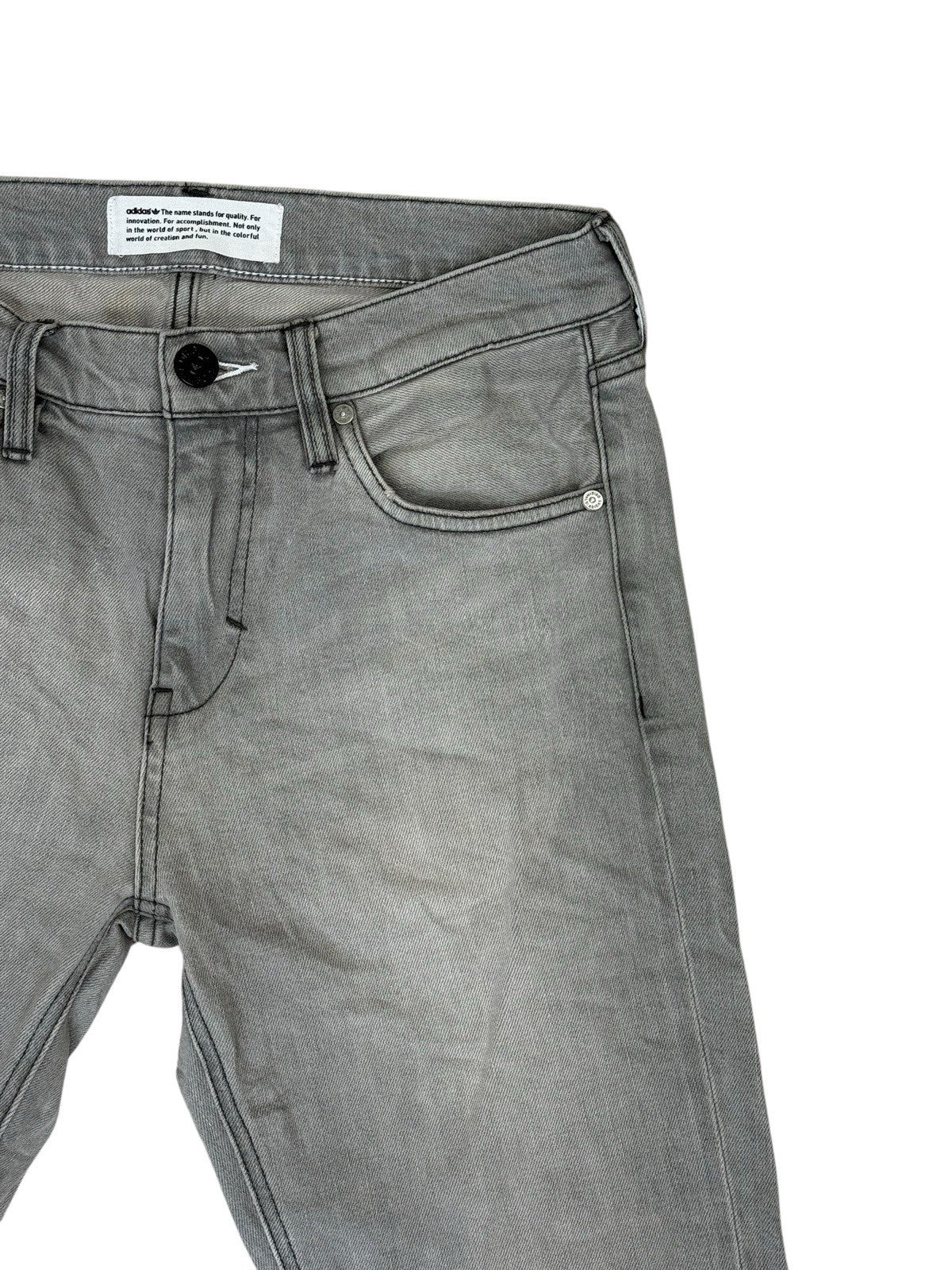 Adidas Originals Grey Denim Jeans 29W 35L
