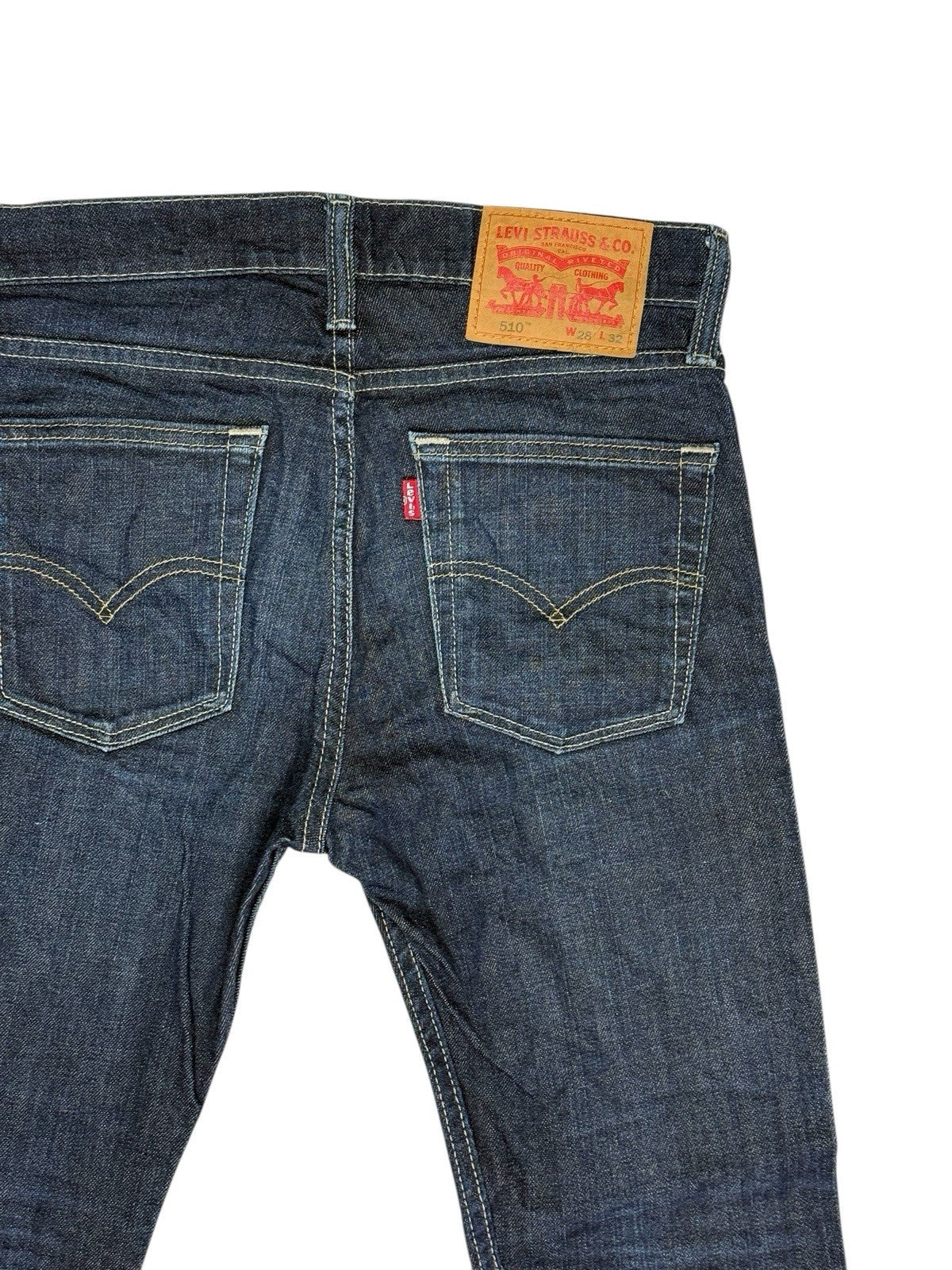 Levi's Blue 510 Skinny Jeans 28W 32L