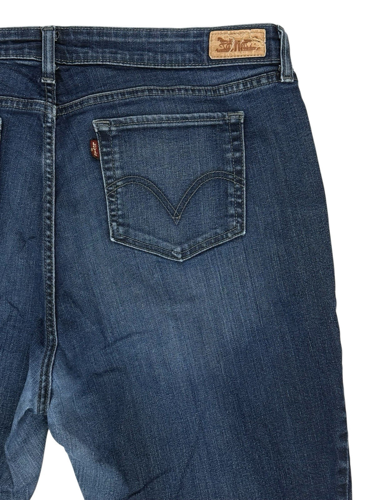 Levi's Blue Mid Rise Skinny Denim Jeans 38W 30L