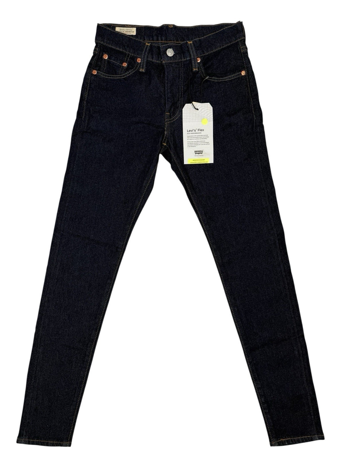 Levi's Blue Flex Skinny Taper Jeans W27 L30