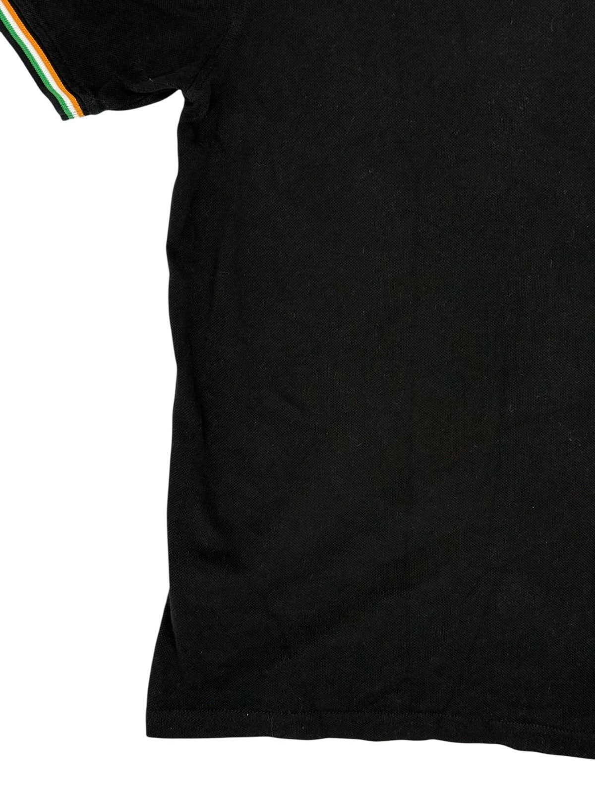 Celtic Football Club Black Cotton Polo Top Medium