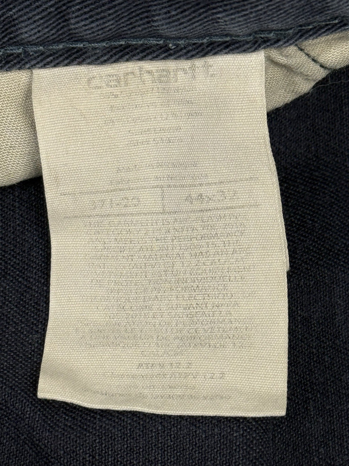 Carhartt Blue Flame Resistant Trousers 44W 32L
