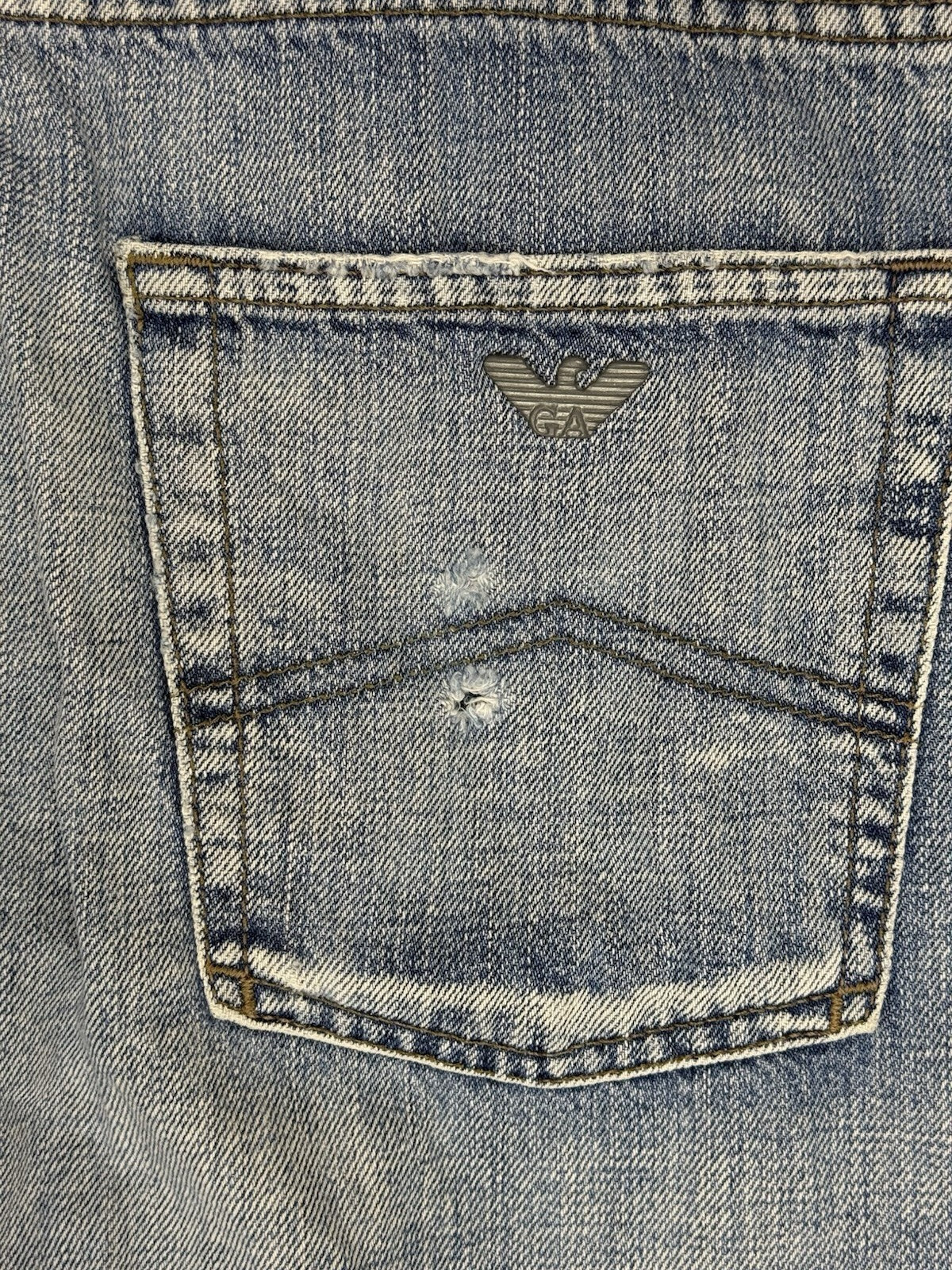Armani Jeans Blue Denim Jeans 36W 32L