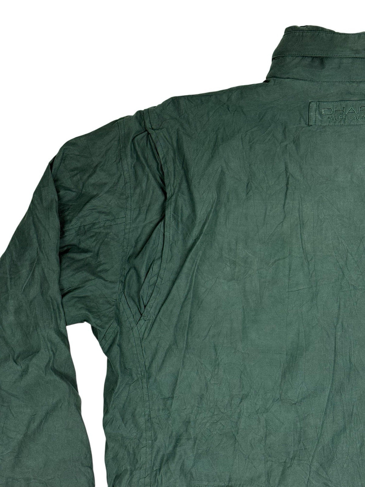 Chaps Ralph Lauren Green Retro Lined Heavy Jacket Medium