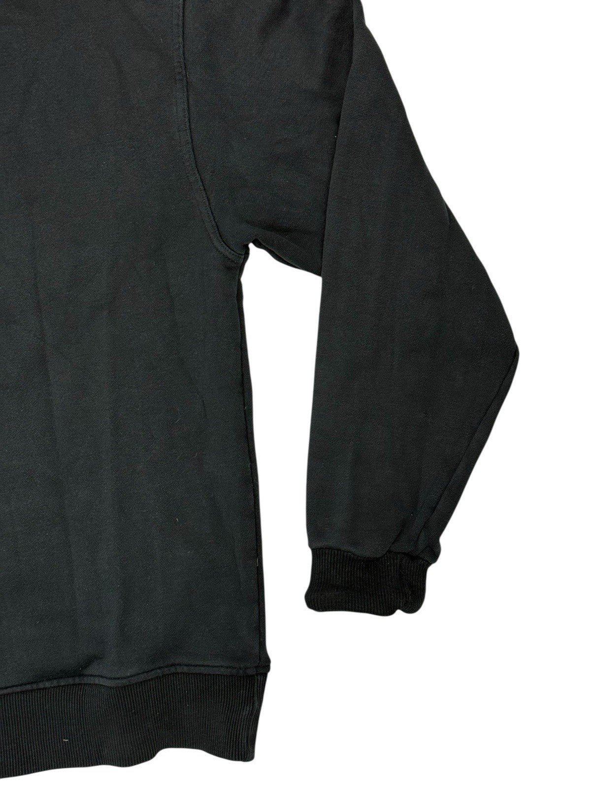 Quicksilver Black Zip Hoodie Jacket Medium