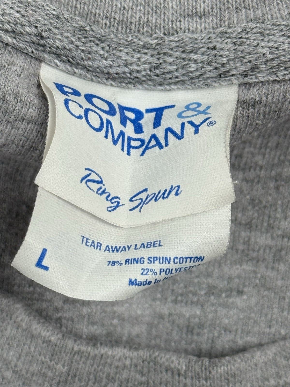 Retro Grey T.C. Williams Titans Printed Ring Spun Jumper Large