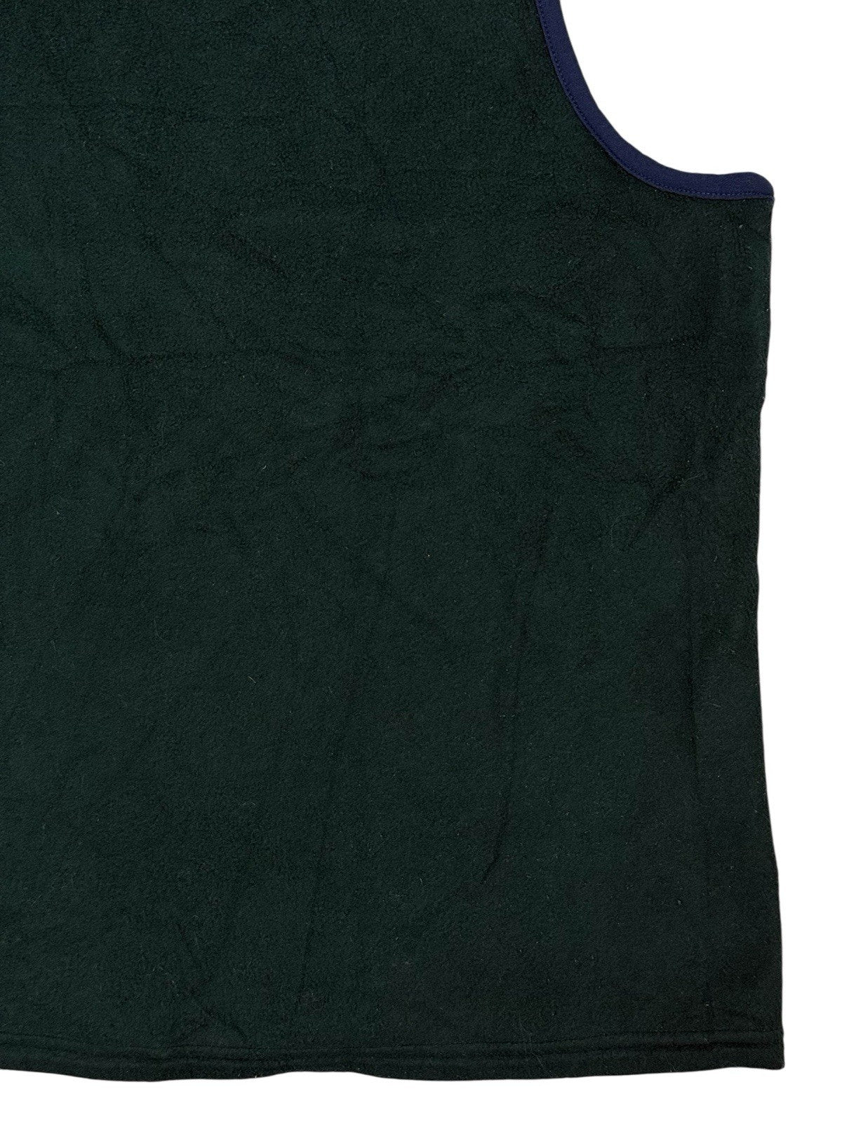 LL Bean Green Micro Pile Fleece Gillet Bodywarmer XL