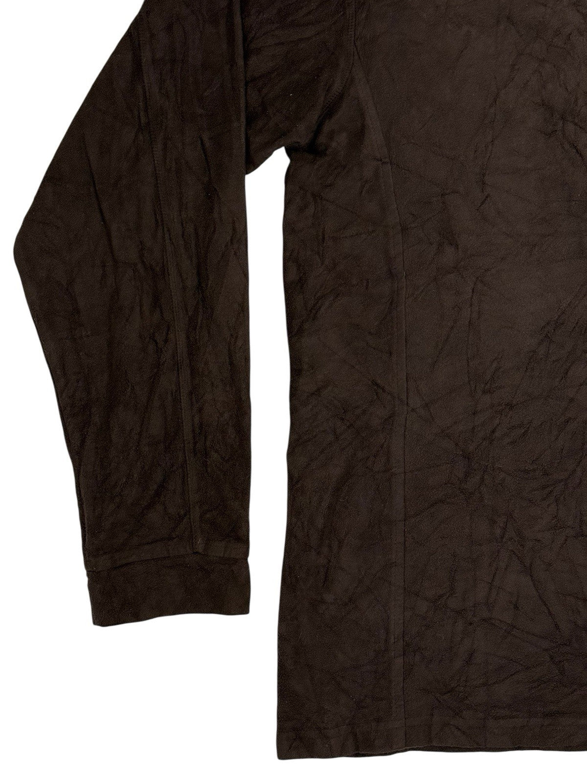 LL Bean Brown 1/4 Zip Fleece Jumper 2XL Tall