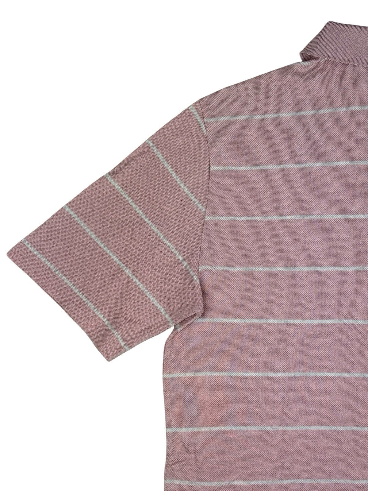 Polo Ralph Lauren Retro Pink Striped Golf Polo Medium