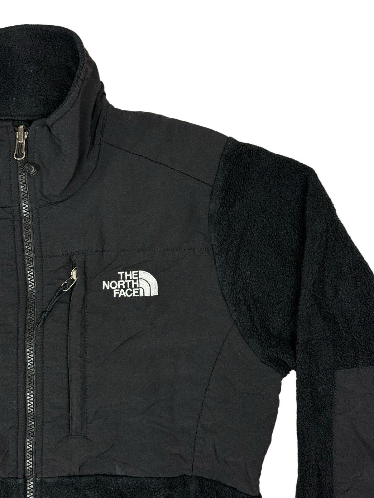 The North Face Black Denali Fleece Zip Jacket Small