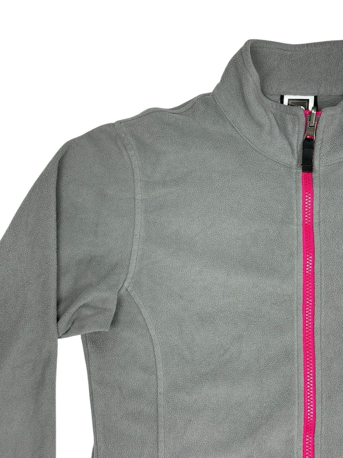 The North Face Grey Zip Fleece Jumper Jacket Girls XL