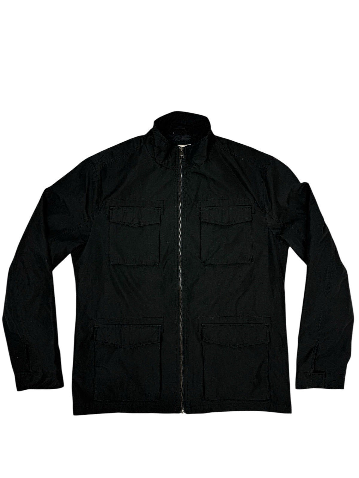 Stradivarius Black Insulated Bomber Jacket Large
