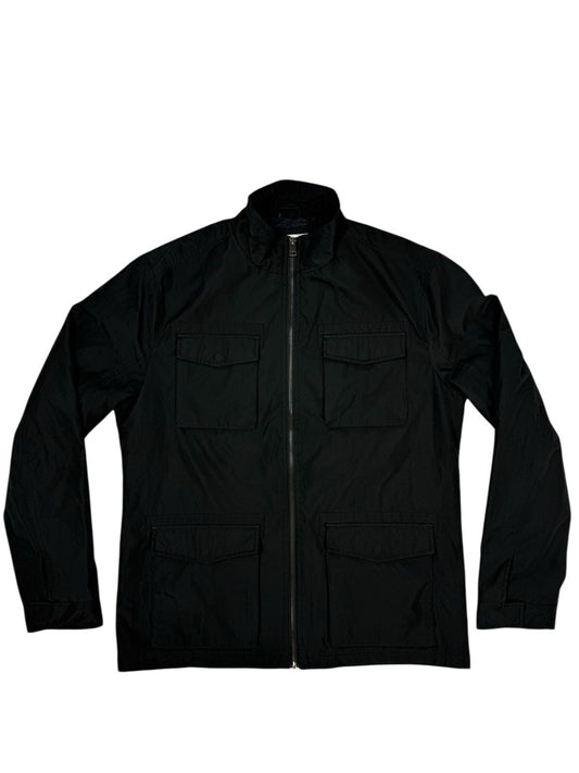 Stradivarius Black Insulated Bomber Jacket Large