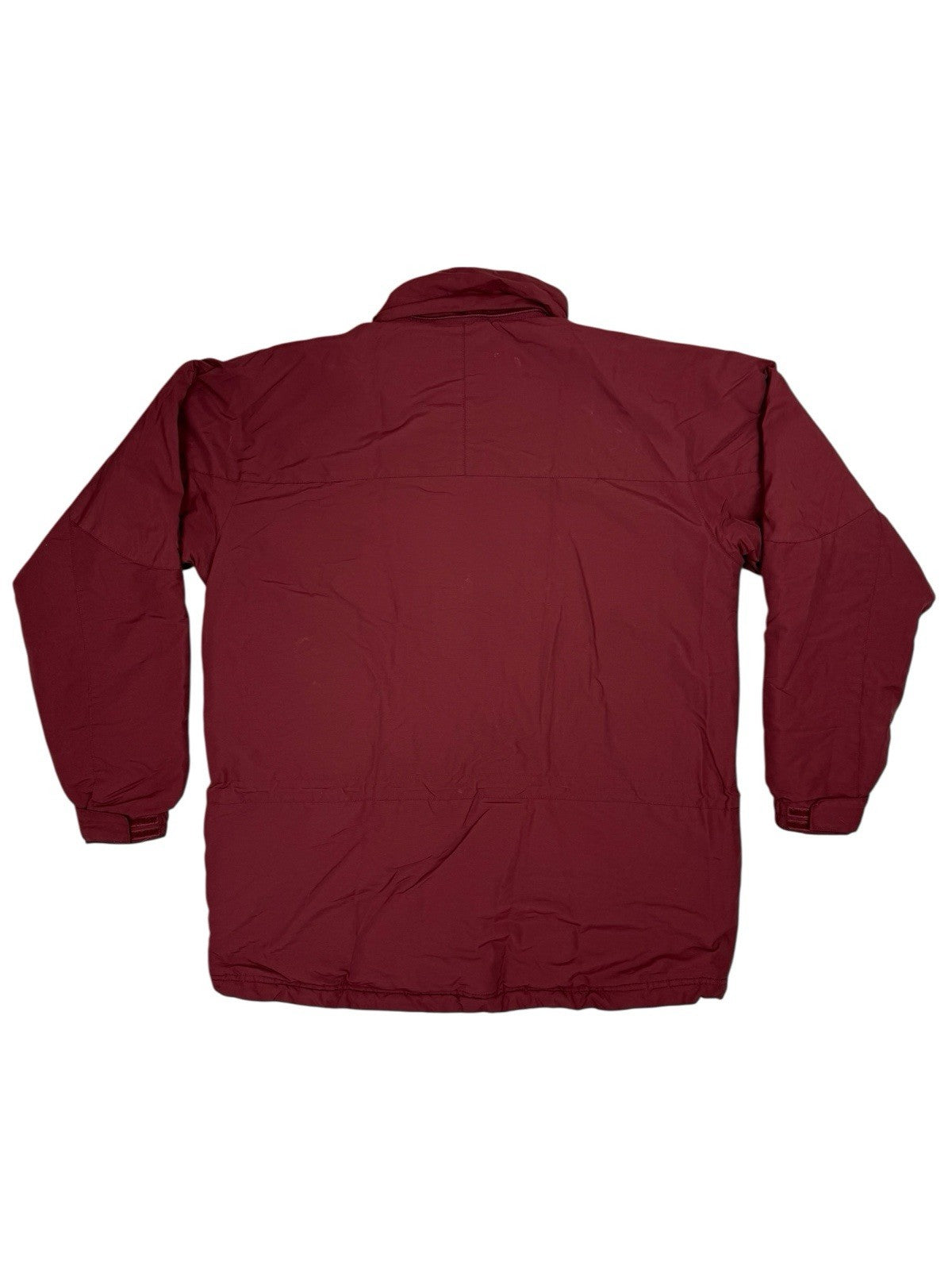 LL Bean Burgundy Primaloft Insulated Jacket Medium