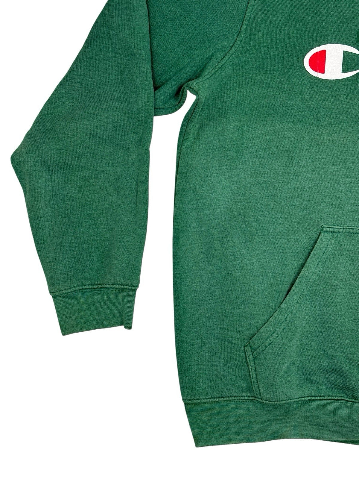 Champion Green Retro 1919 Hoodie Medium