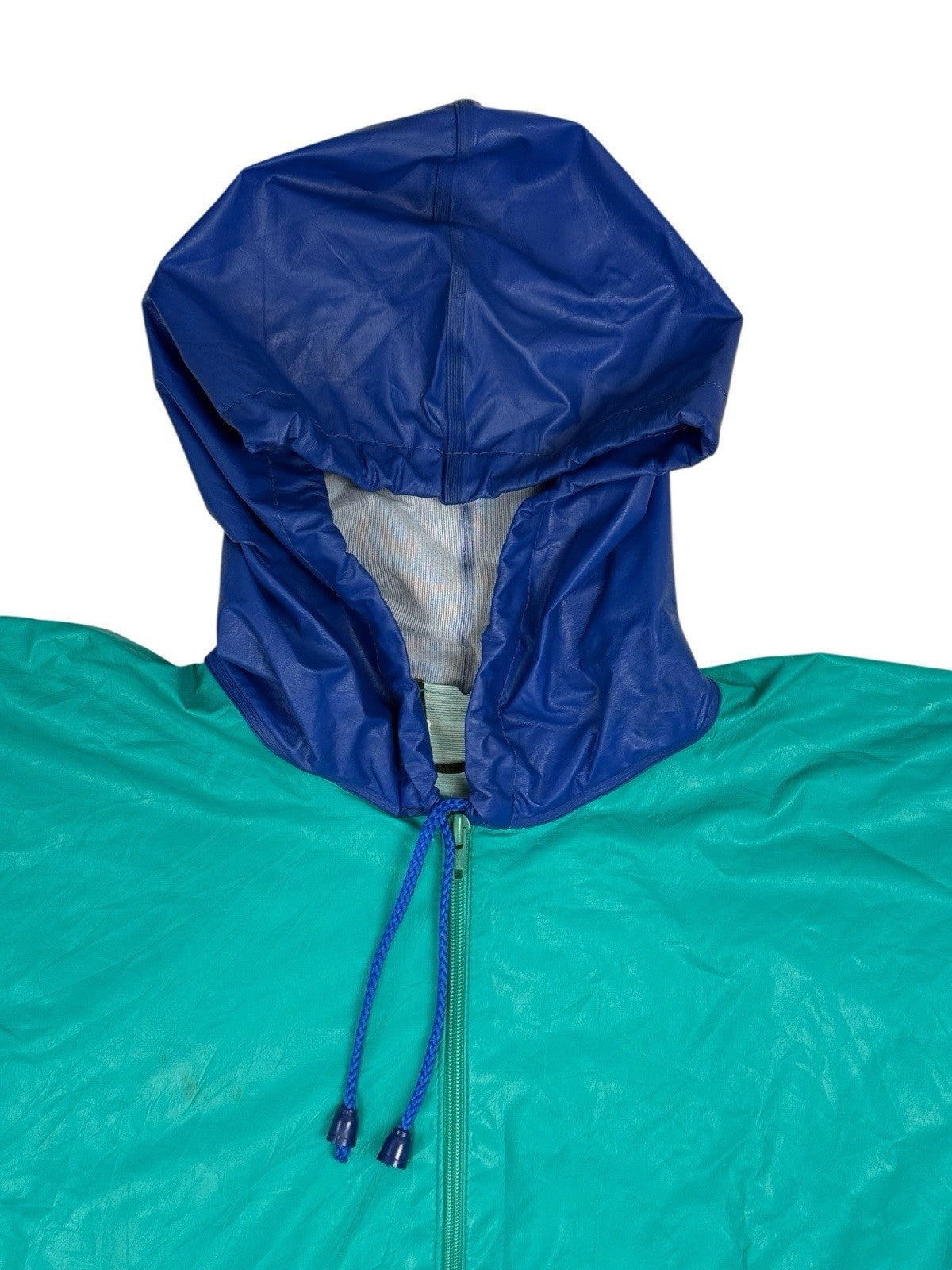 Helly Hansen Green Retro Zip Hooded Track Jacket XS