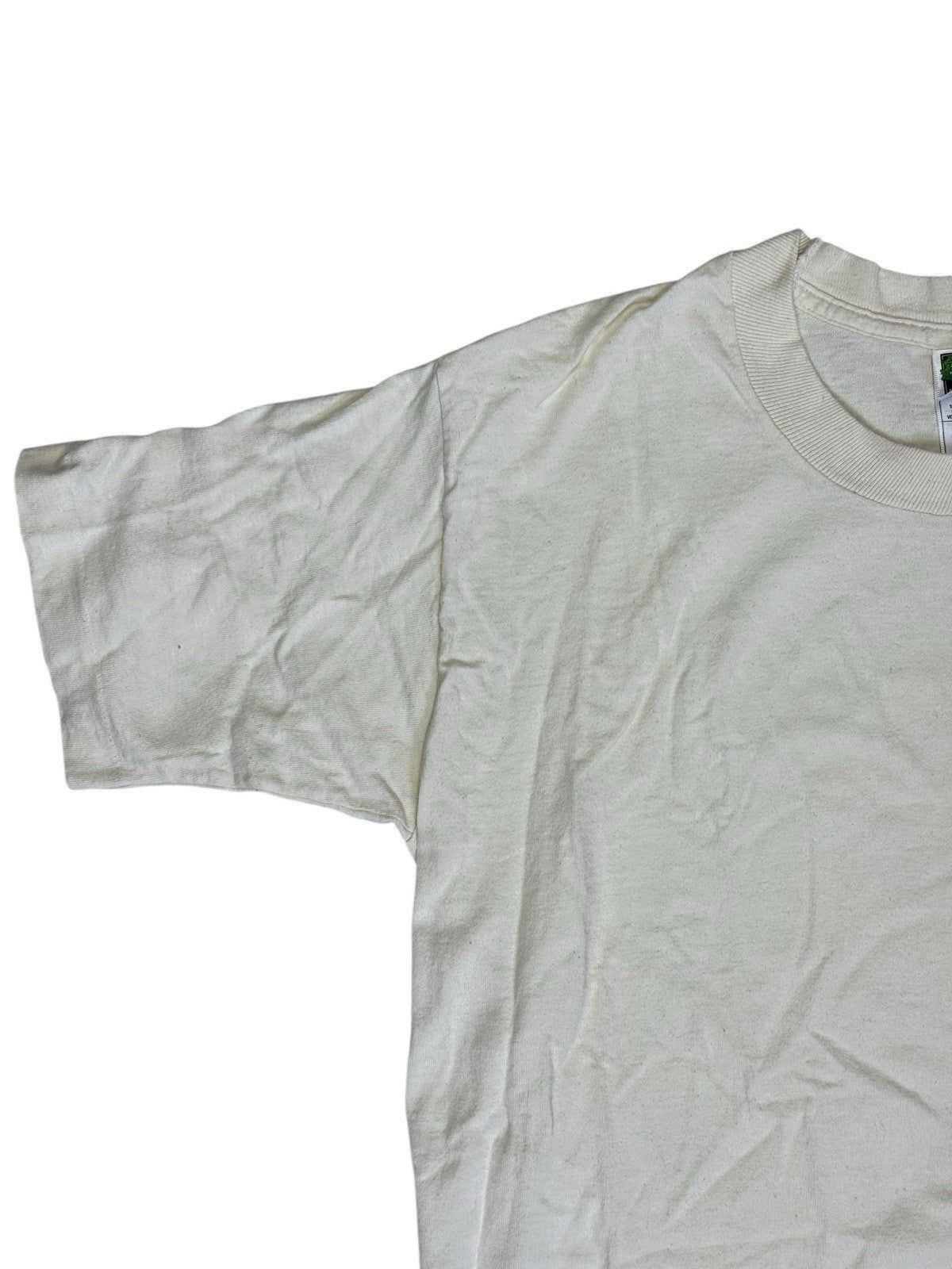 Fruit Of The Look Vintage Cream Heavy Cotton Nature Tours Top Medium