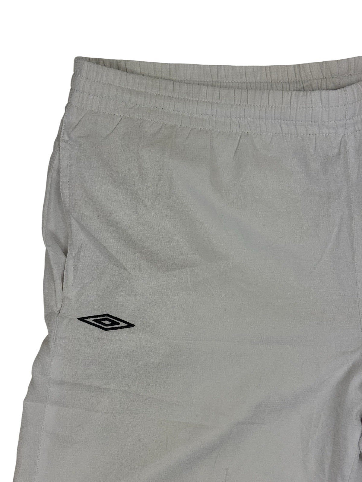 Umbro Retro White Swim Shorts Large