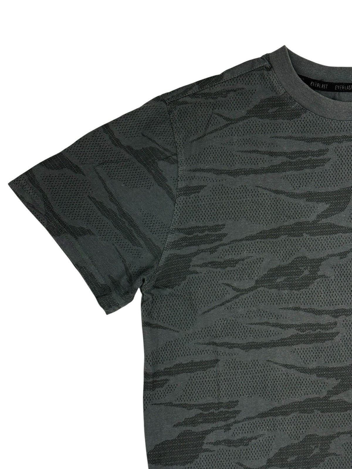 Everlast Grey Camo Cotton Blend Top Small