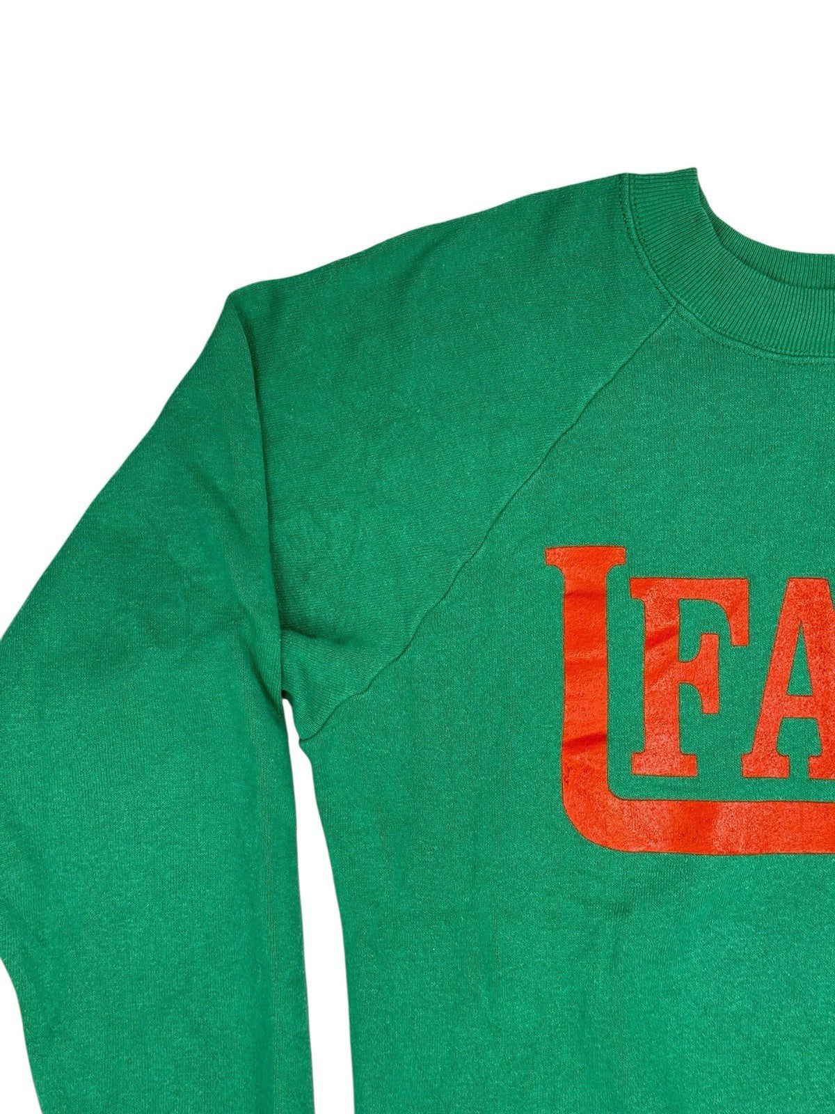 Retro Green Florida A and M University USA College Jumper Medium