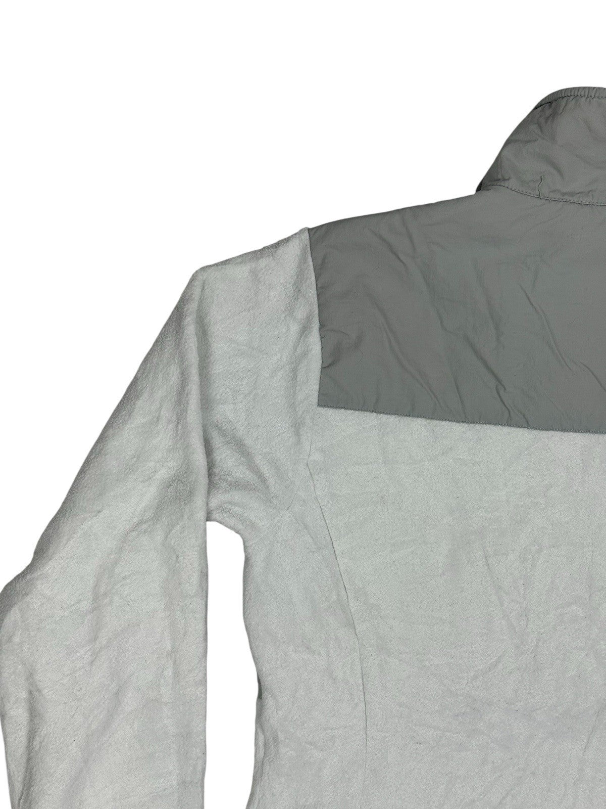 The North Face White Denali Fleece Zip Jacket Women's Small