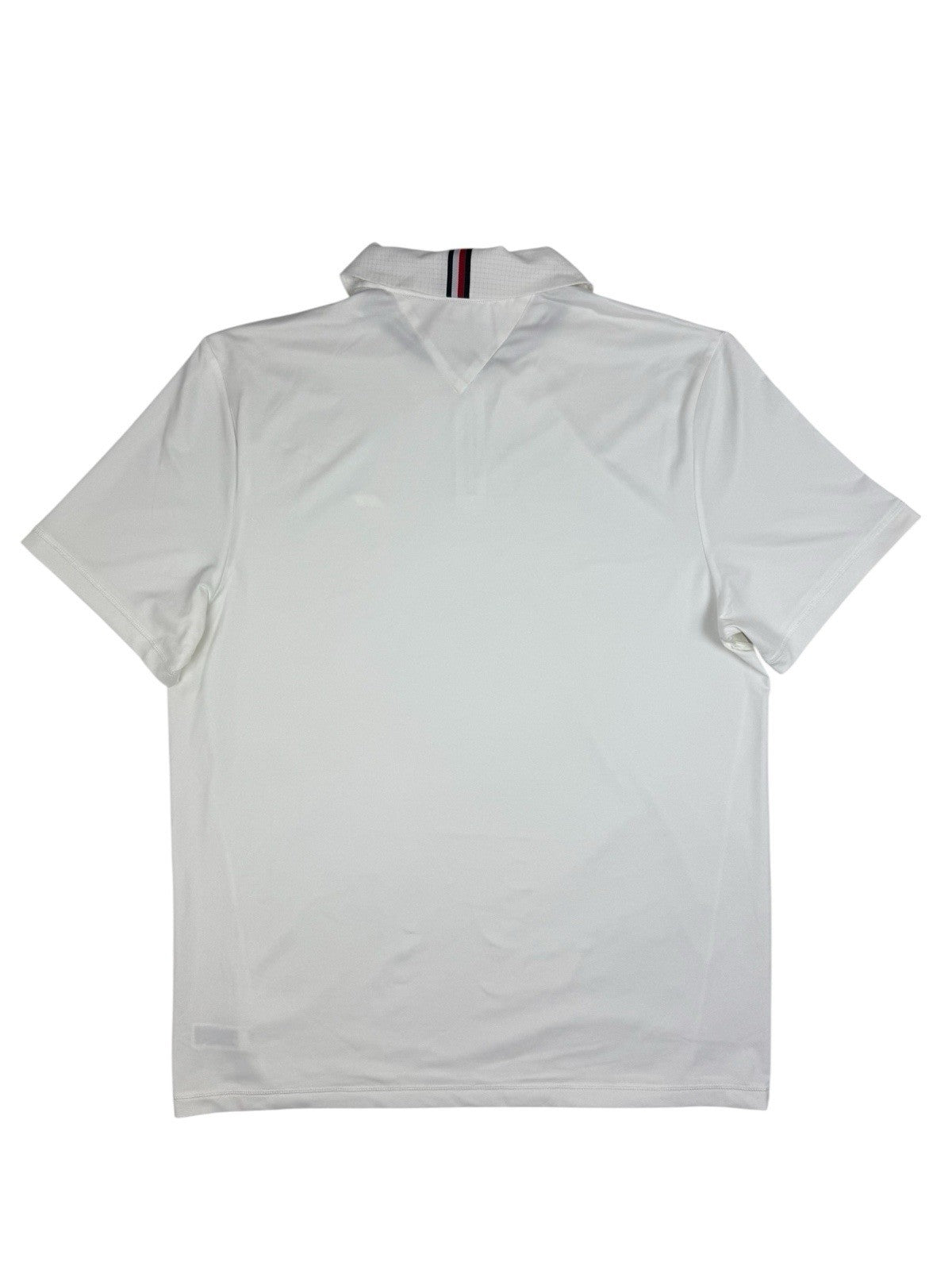 Tommy Hilfiger White Polo Top Medium