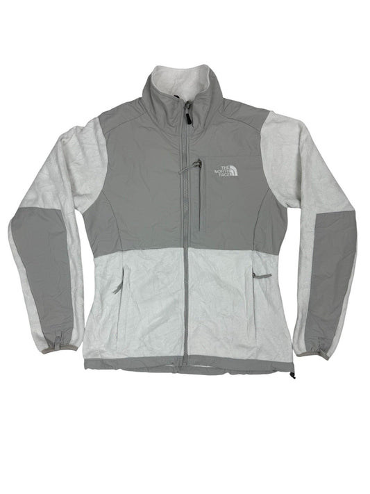 The North Face White Denali Fleece Zip Jacket Women's Small