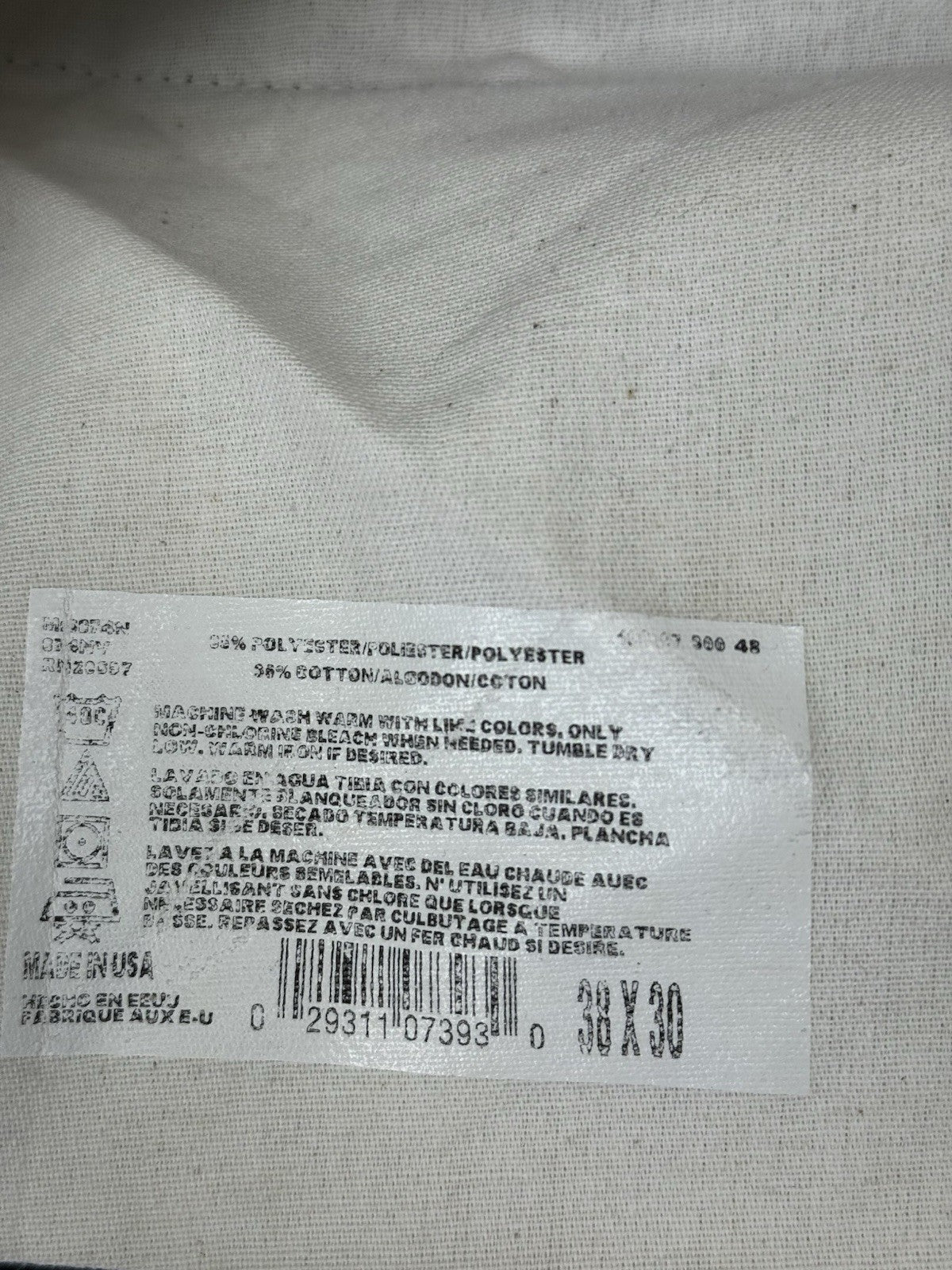 Dickies Blue Chino Trousers W37 L30