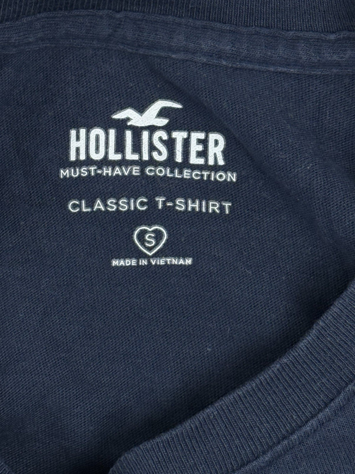 Hollister Blue Crop Top Size Small