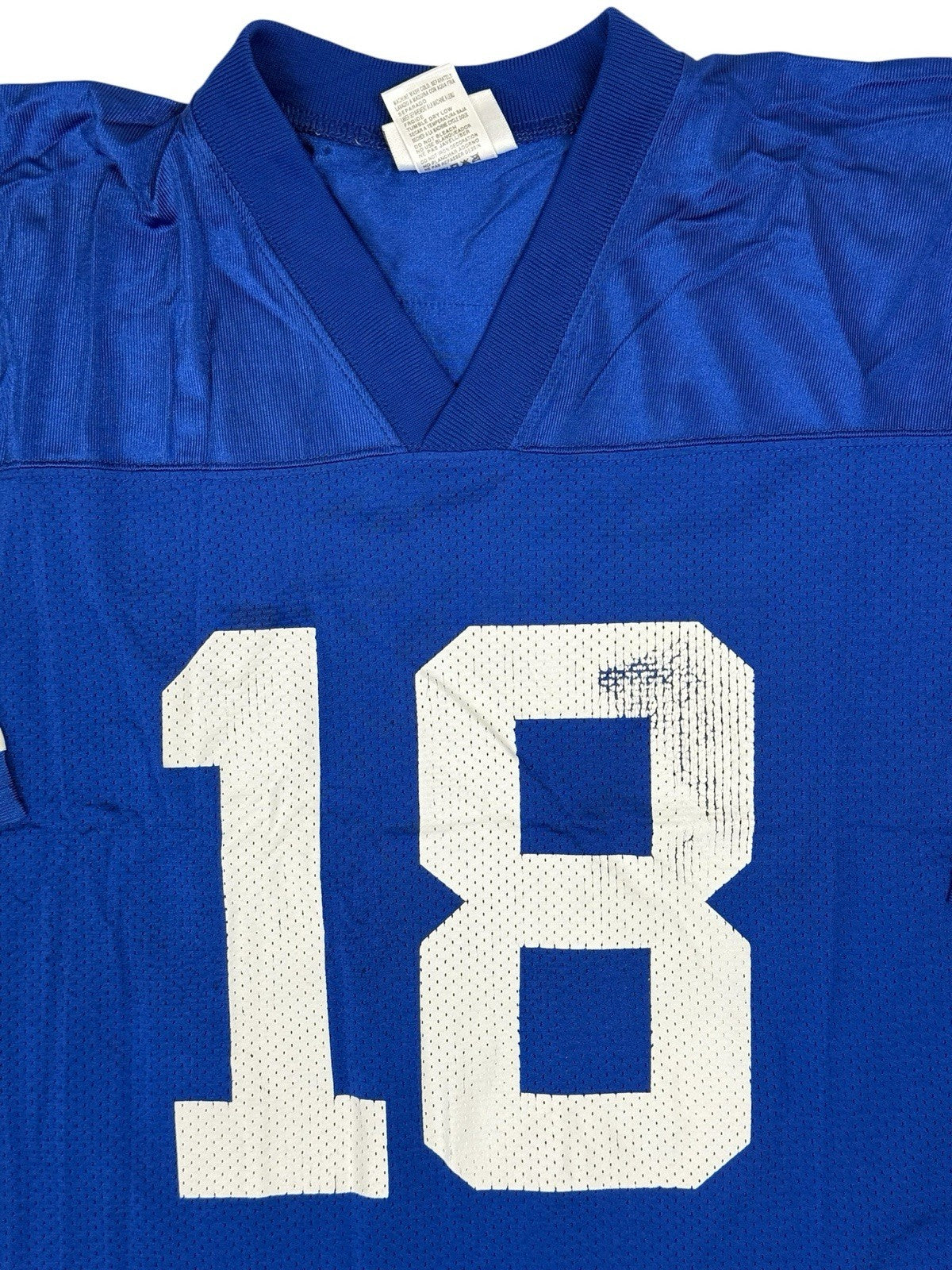 Puma Blue Peyton Manning #18 Training Jersey 2XL