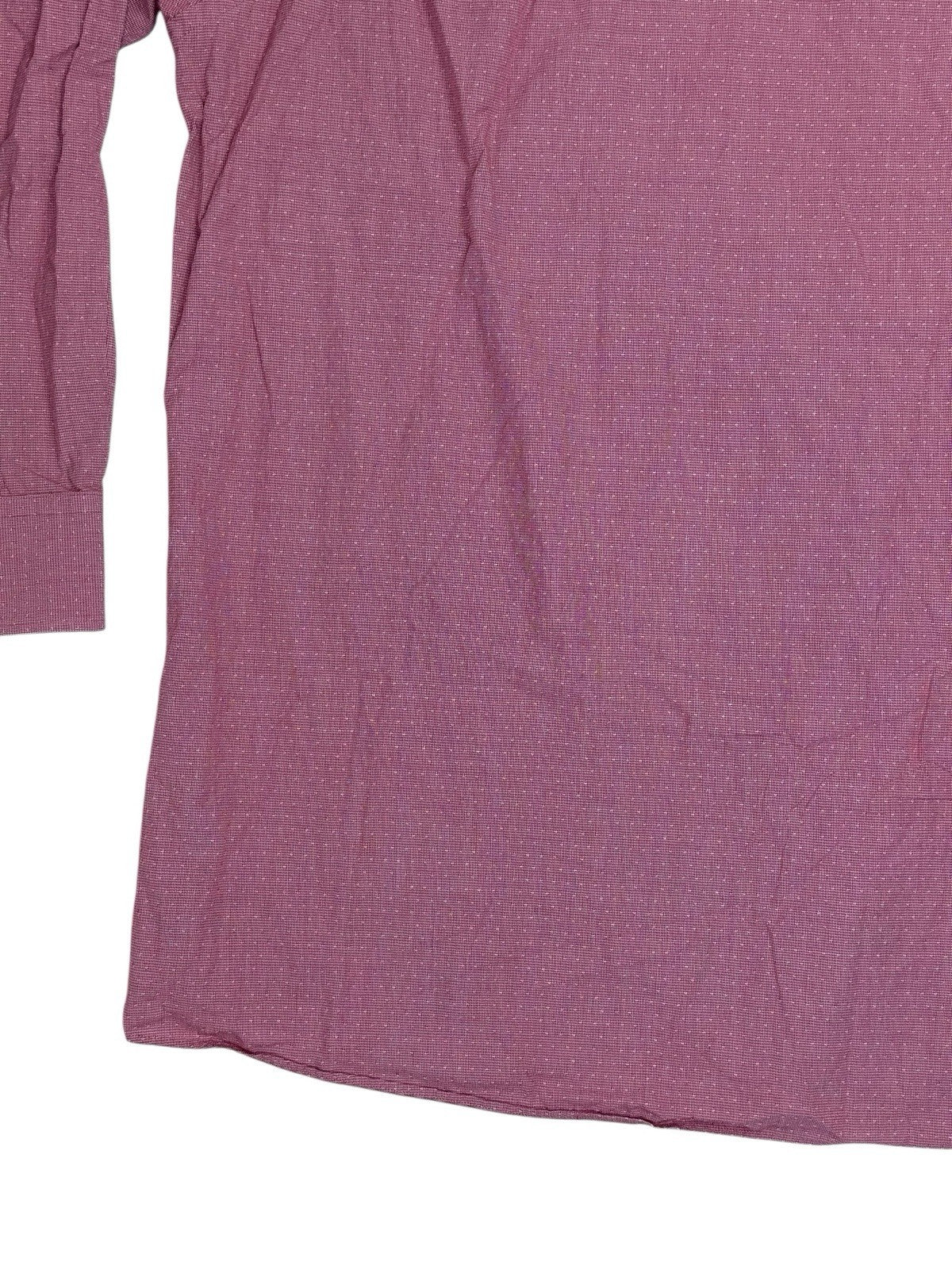 Tommy Hilfiger Pink Long Sleeve Collared Shirt 2XL Tall 19in Collar