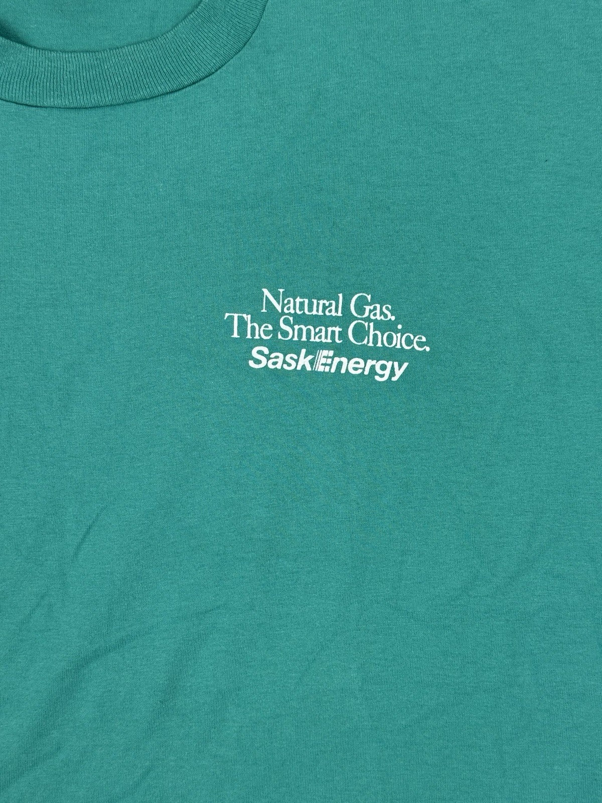 Vintage Big Print Green Gas Top Size XL