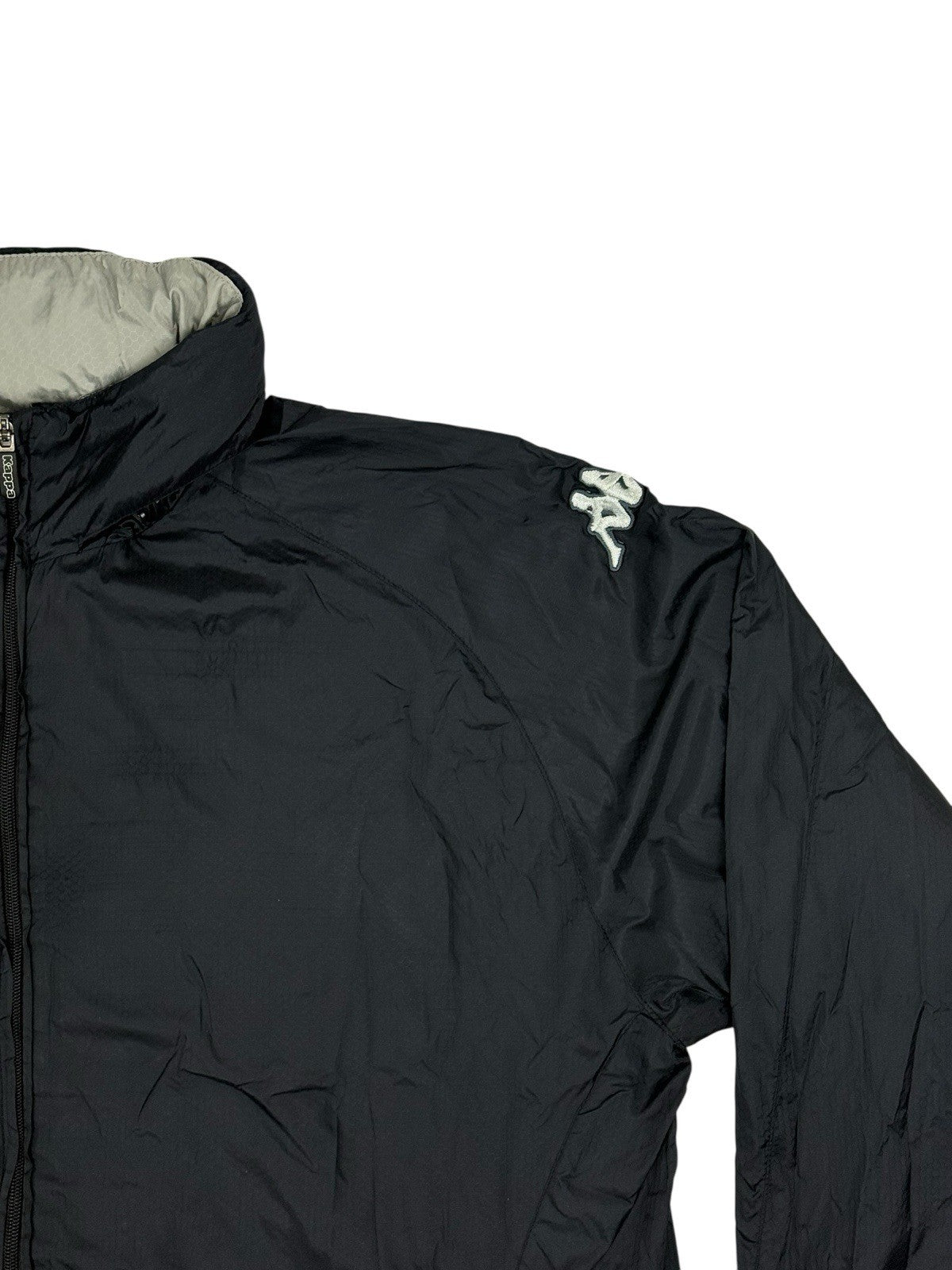 Kappa Black Retro Zip Jacket XXL