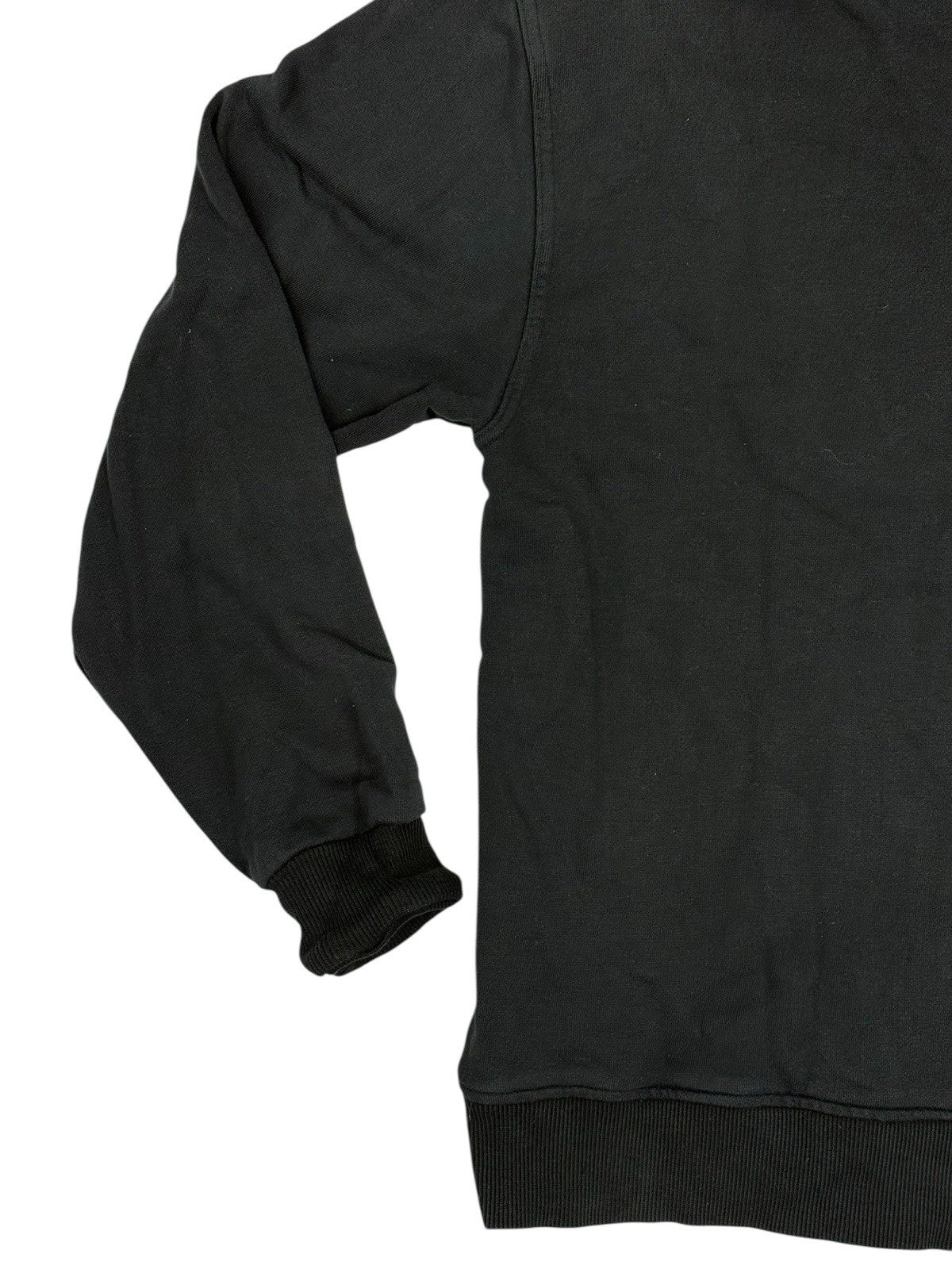 Quicksilver Black Zip Hoodie Jacket Medium