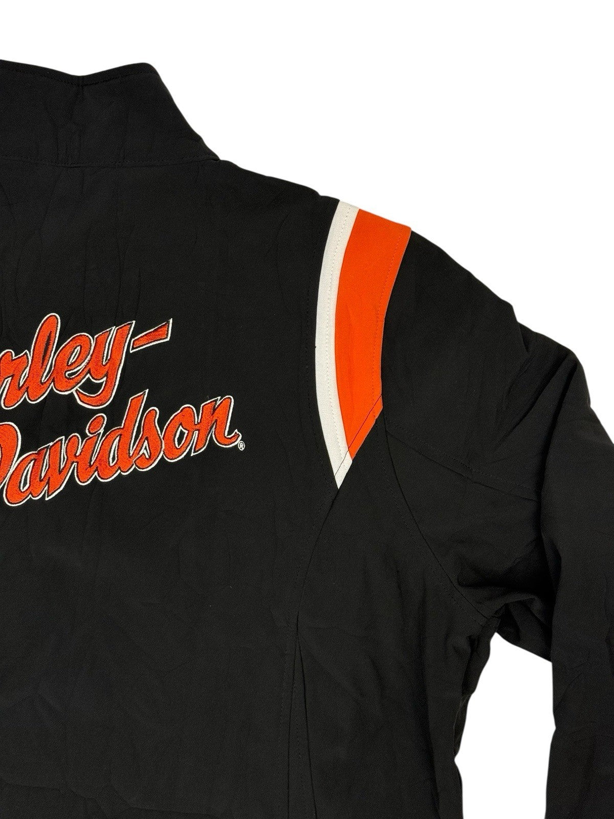 Harley Davidson Black Softshell Zip Jacket XL