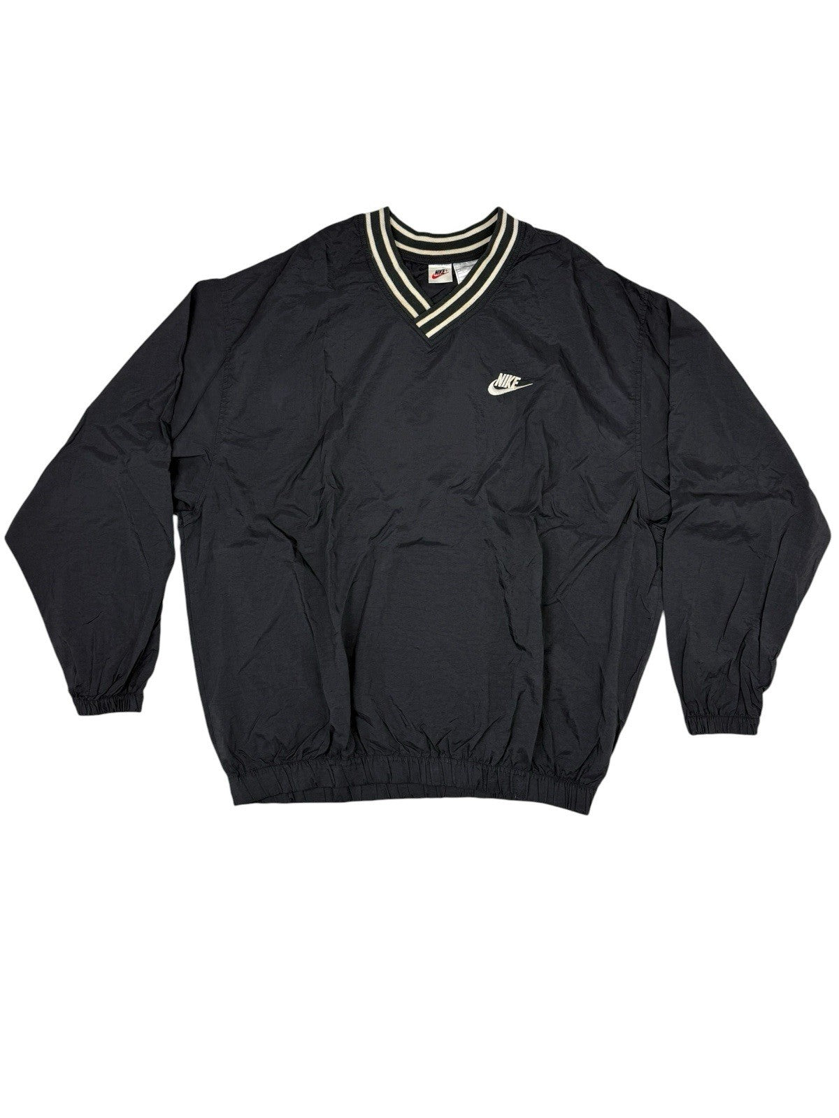 Nike Retro Black Nylon Jumper 2XL