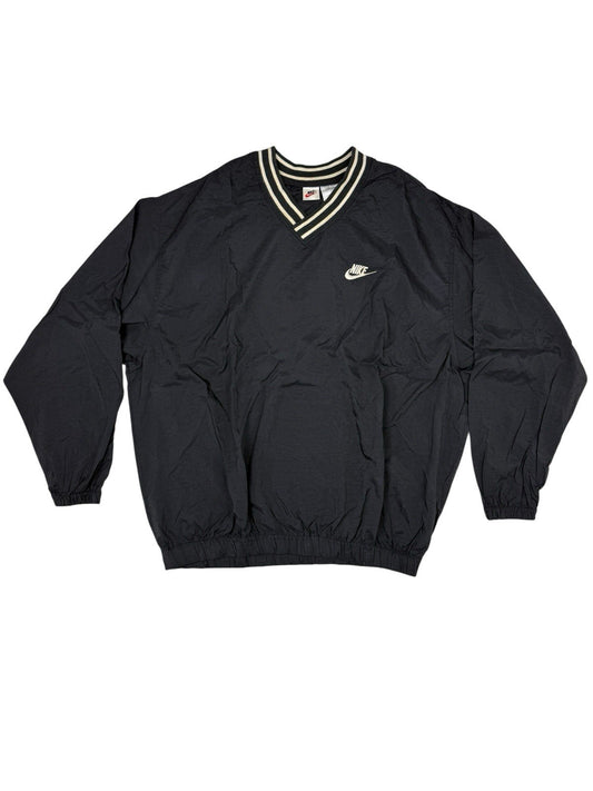 Nike Retro Black Nylon Jumper 2XL