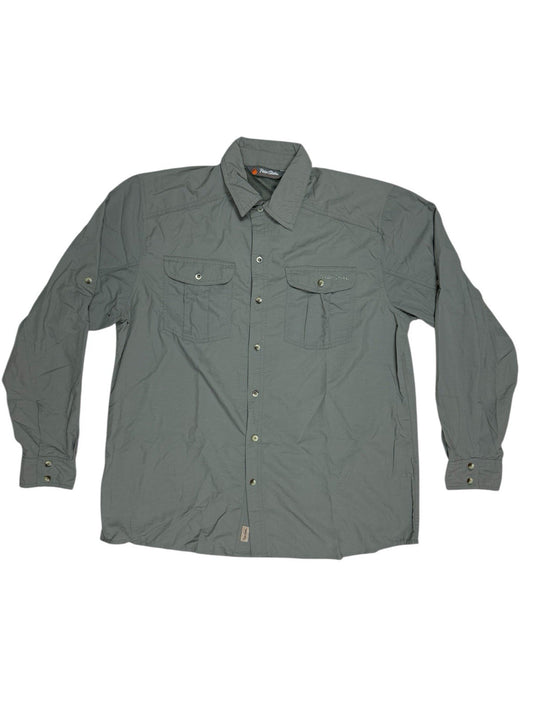 Peter Storm Green Nylon Shirt Large
