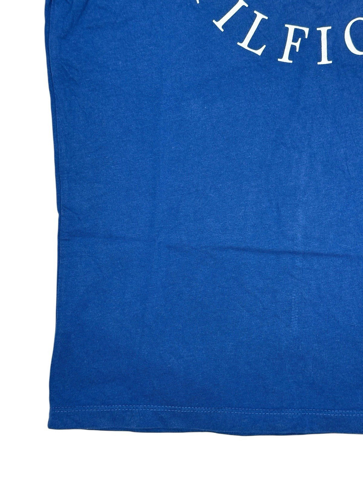 Tommy Hilfiger Blue Cotton Printed Top Youth Large (Age 14)