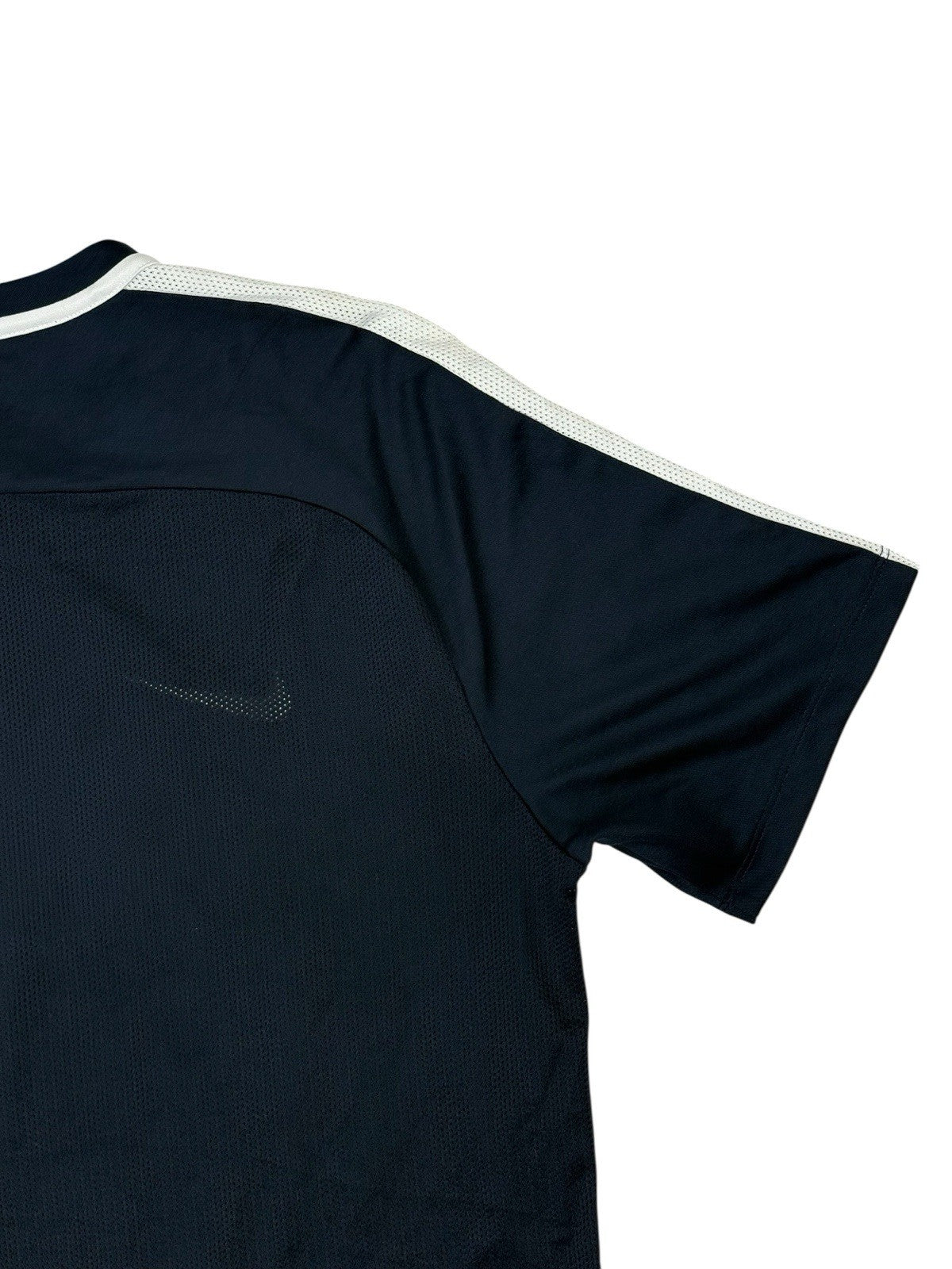 Nike Blue Dri Fit Polyester Mesh Top Large