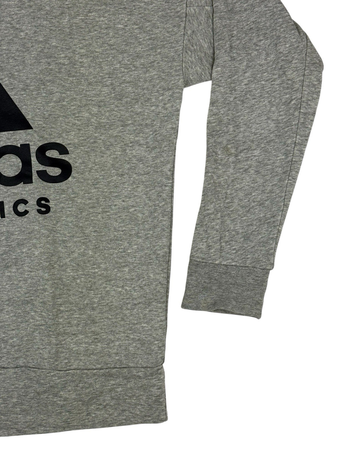 Adidas Grey Big Logo Jumper Medium