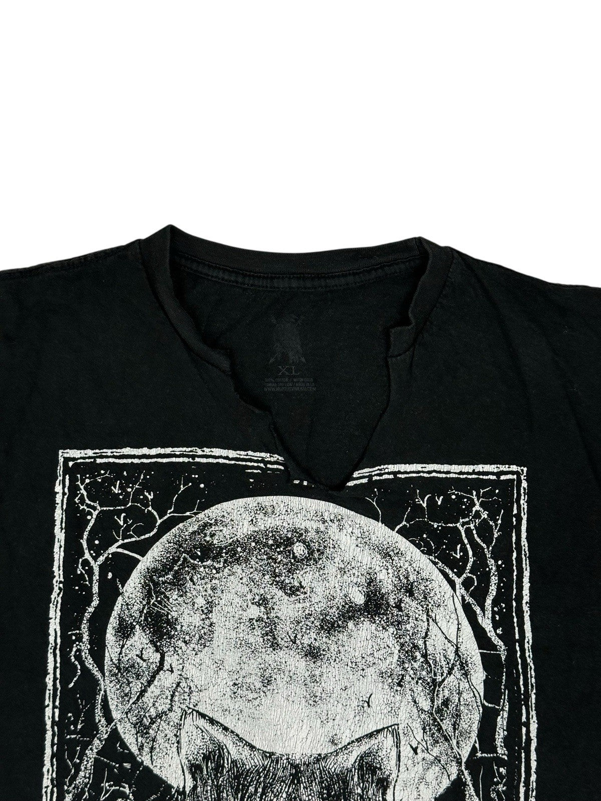 Mortus Viventi Black Moon Tarot Card Top XL