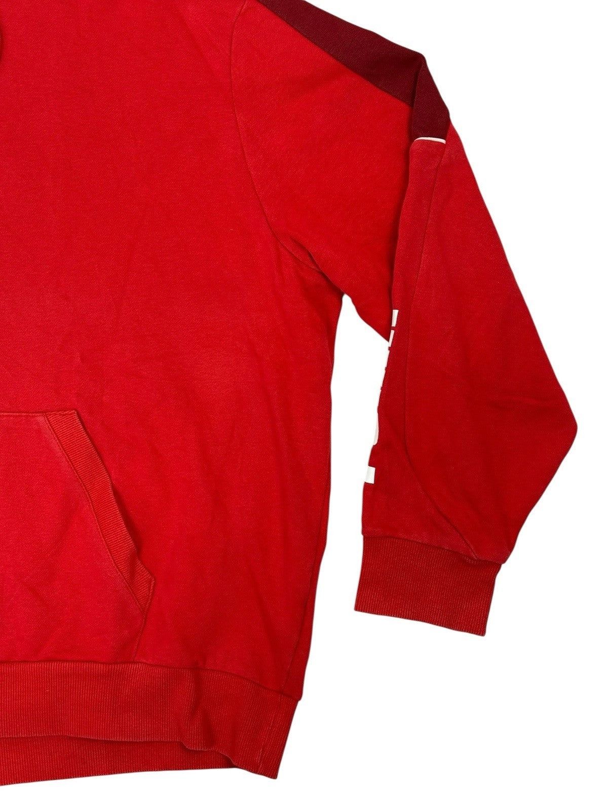 Puma Red Pullover Printed Logo Hoodie 2XL