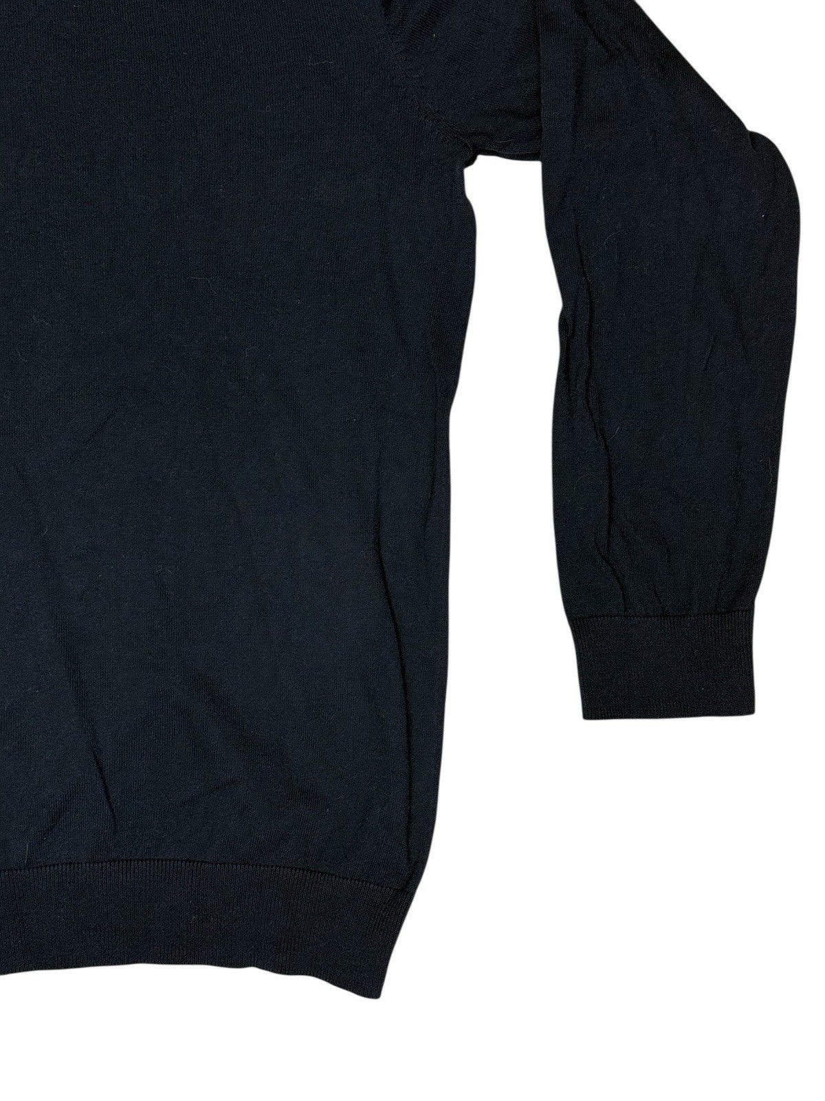 Peter Werth Blue Cotton Bailey Jumper Medium