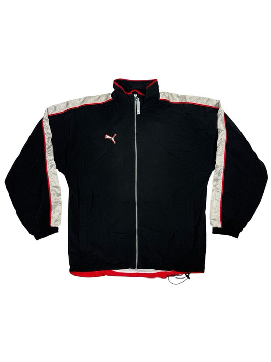 Puma Vintage Black Zip Track Jacket Medium