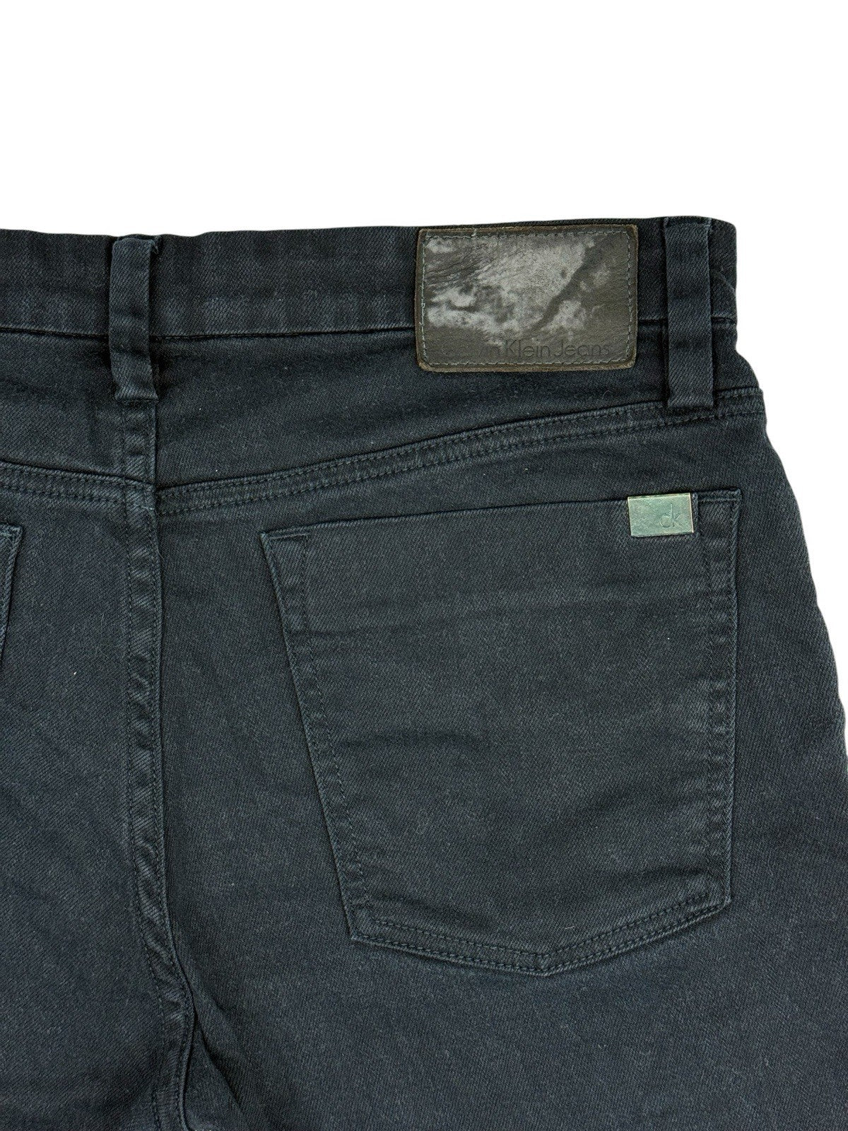 Calvin Klein Blue Denim Slim Fit Shorts 31W