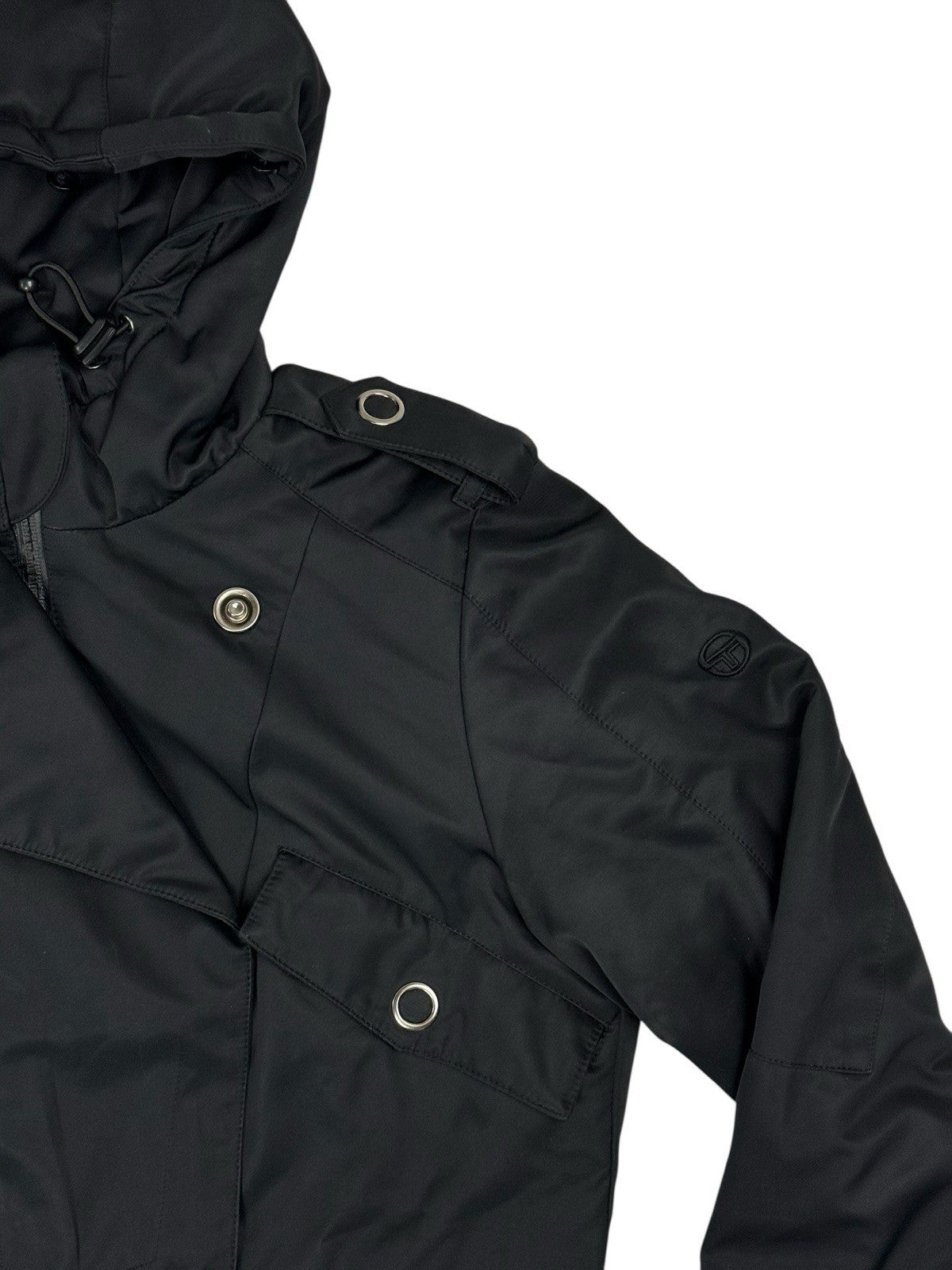 Sergio Tacchini Black Insulated Rain Jacket UK 14 (46)