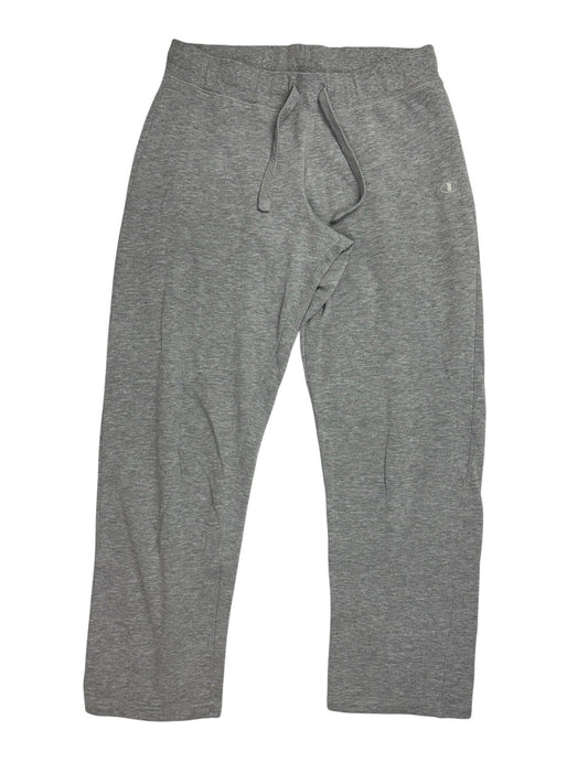 Champion Grey Cotton Blend Jogger Sweatpants Medium